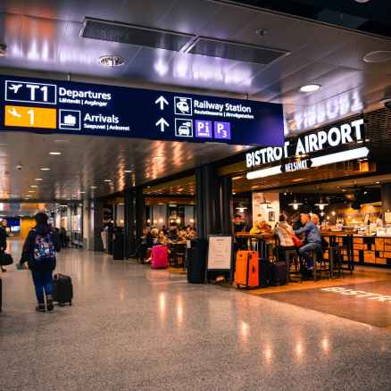 people inside airport